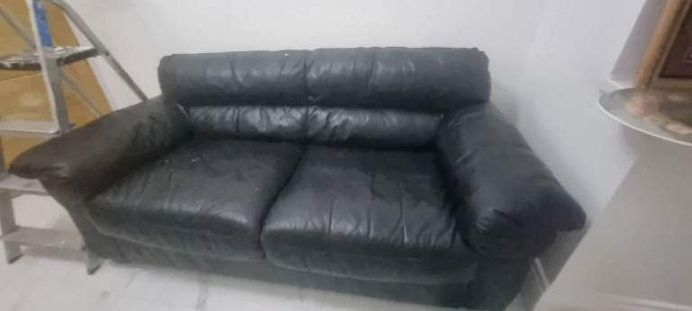 Leather sofas