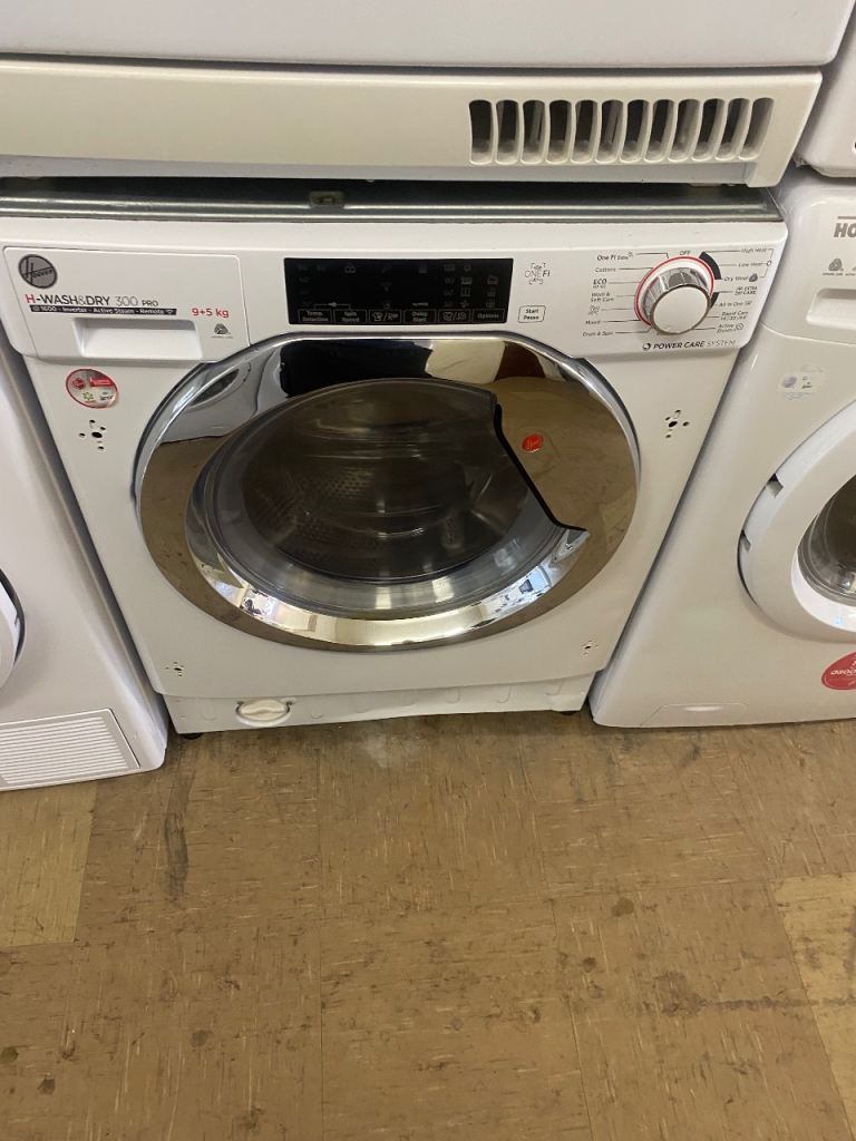 🚚✅WHITE HOOVER INTEGRATED WASHER DRYER £180 CAN DELIVER 
