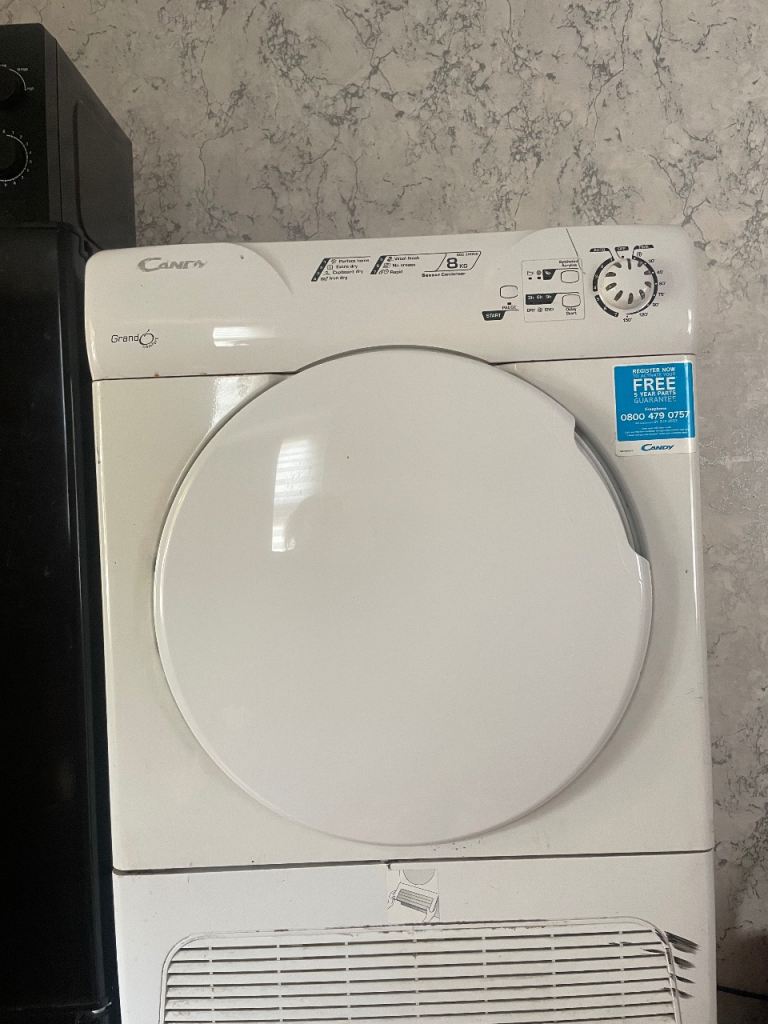 Candy Tumble Dryer – White, Good Condition