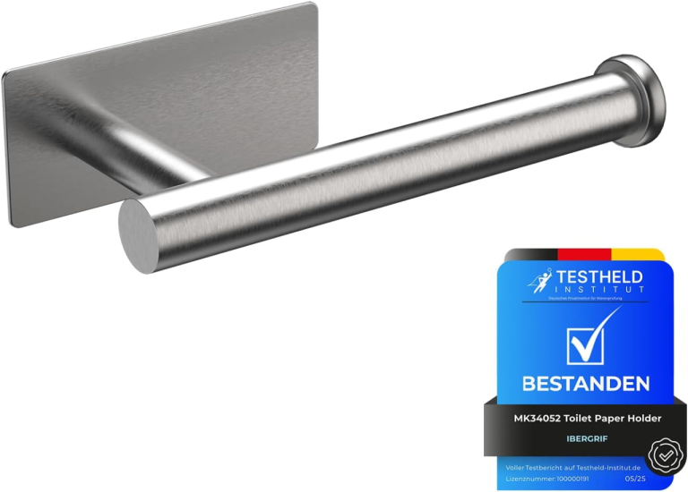 Silver Chrome Wall Mounted Toilet Roll Holder (BRAND NEW - UNUSED)