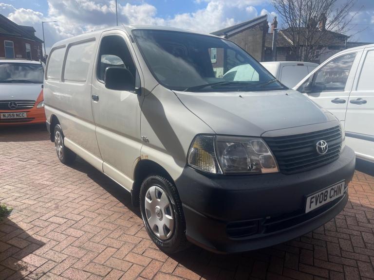 2008 Toyota HiAce 280 Van 2.5 D-4D 95hp PANEL VAN DIESEL Manual
