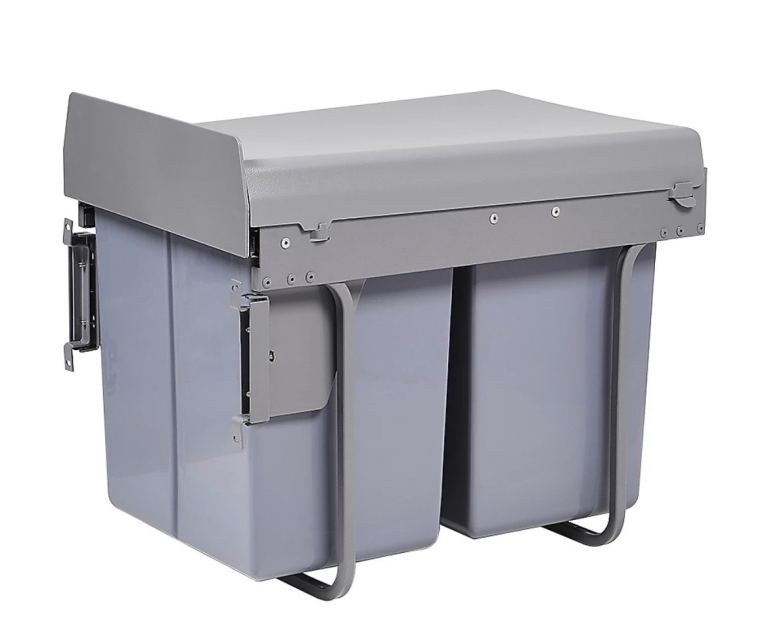 40L integrated pull-out bin