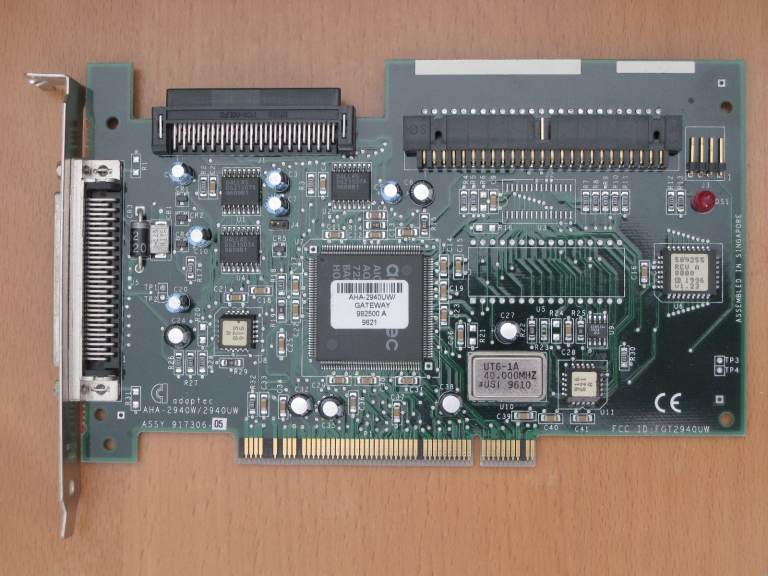 Adaptec 2940UW Ultra Wide PCI SCSI Controller Card,