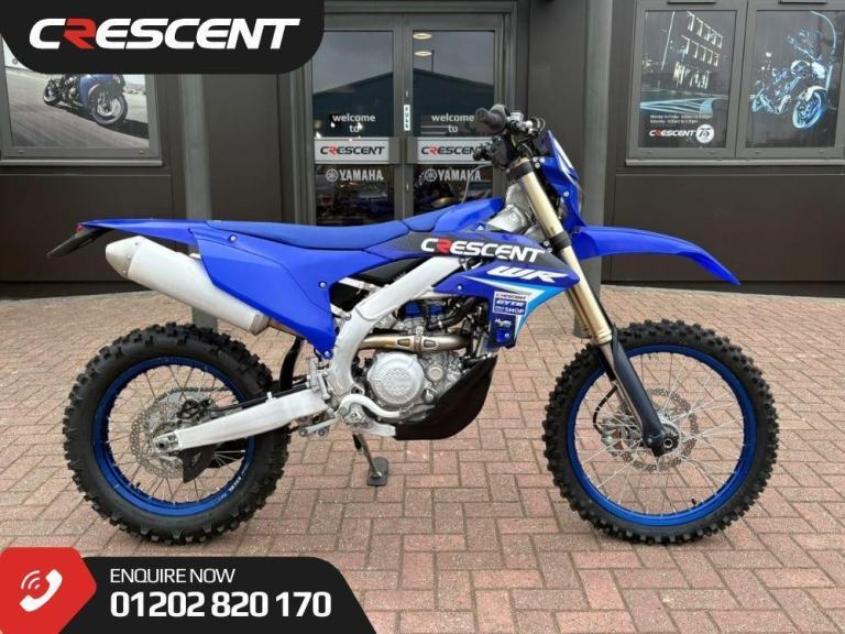 YAMAHA WR450F / WRF450 2025 - CRESCENT SUPPLIED - ROAD KIT FITTED - 1383 MILES