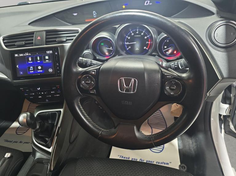 2016 Honda Civic 1.4 i-VTEC Sport Euro 6 (s/s) 5dr HATCHBACK Petrol Manual