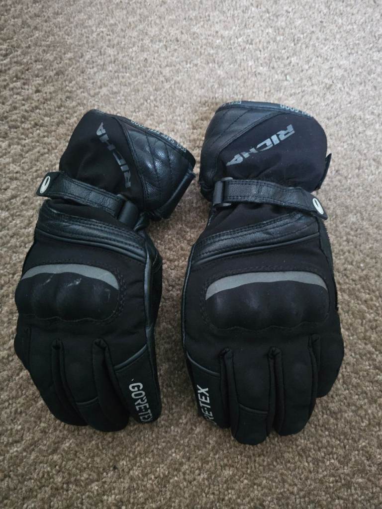 Richa Goretex motorcycle gloves 