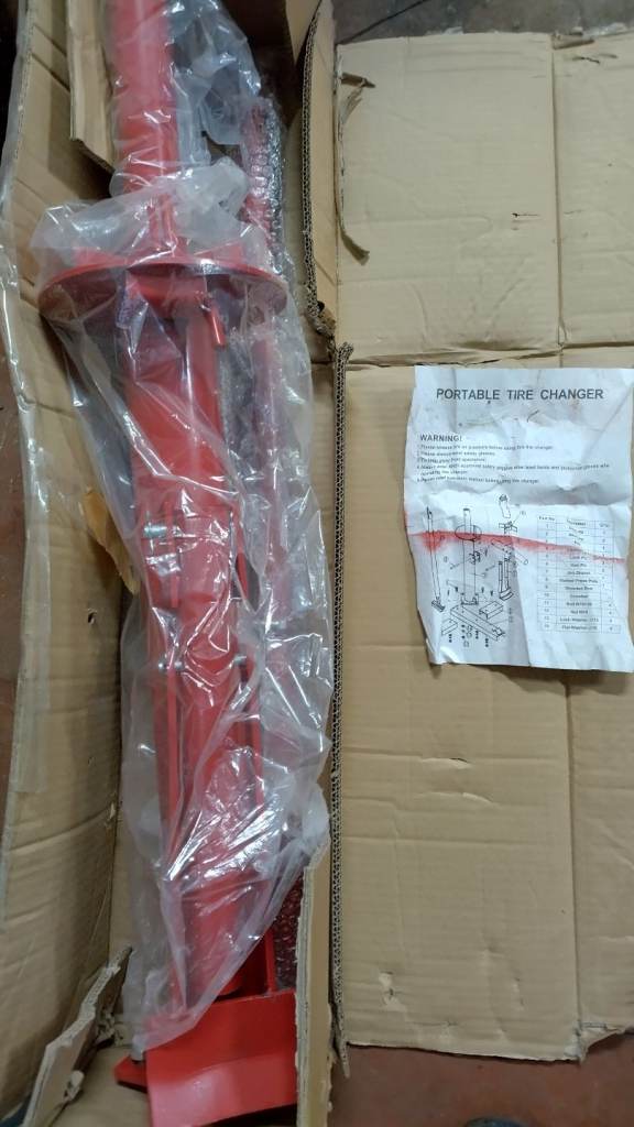 manual tyre changer portable car van bike ? bead breaker