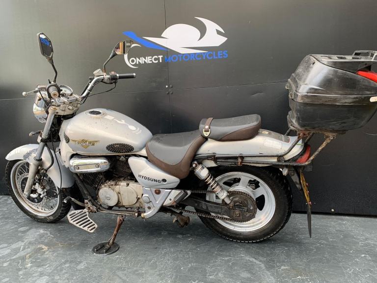 HYOSUNG GV-125 AQUILA 2004 PROJECT BIKE HPI CLEAR