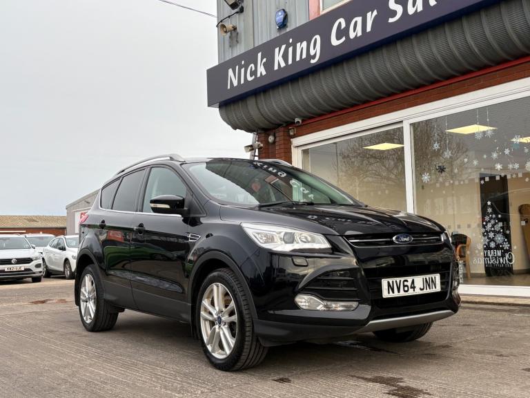 2015 Ford Kuga 2.0 TDCi 150 Titanium X 5dr  ++ PANROOF / LEATHER / 9 SERVICES / ULEZ ++ HATCHBACK...