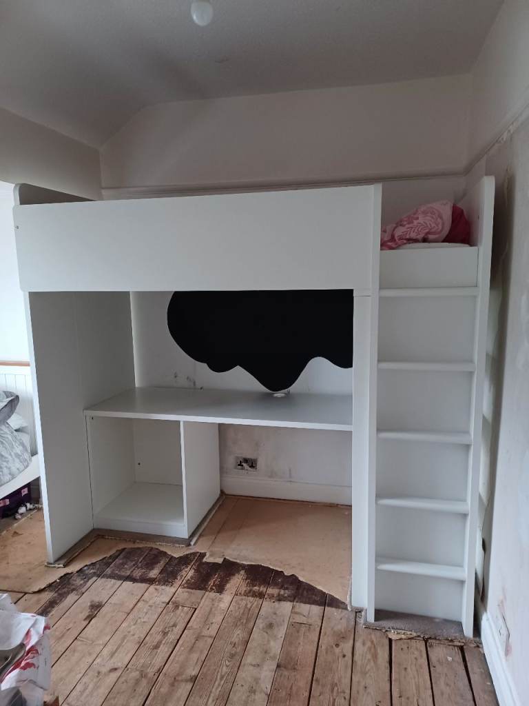 Ikea bunk bed +mattress