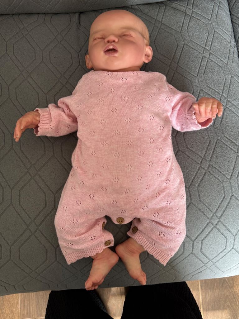 Baby girl reborn doll