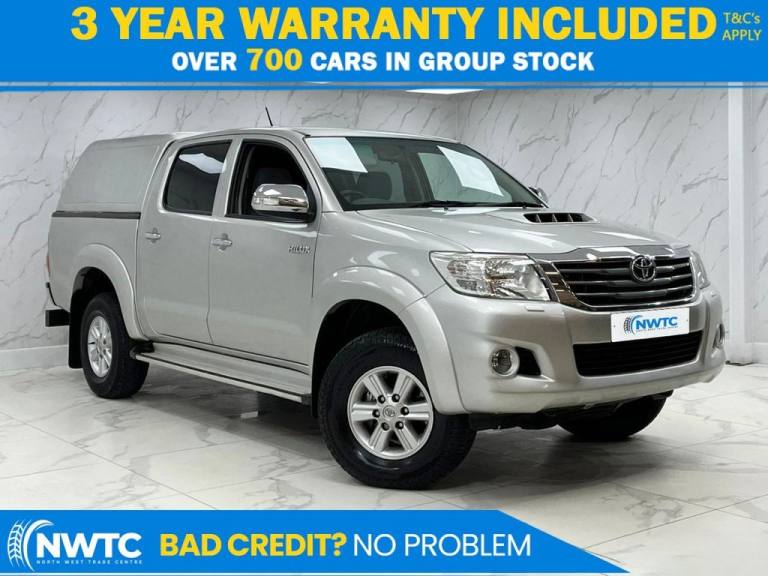 2012 Toyota Hilux 2.5 D-4D HL3 Pickup Double Cab 4dr Diesel Manual 4WD Euro 5 (144 ps) 2 FORM PIC...