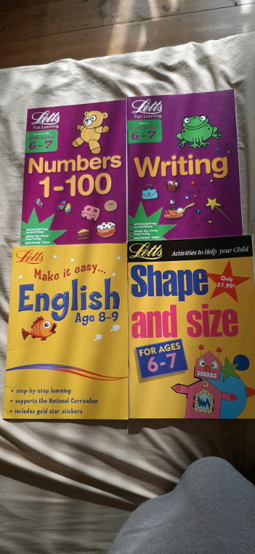 Work books (new)(age 6 to 7 and 8 to 9)