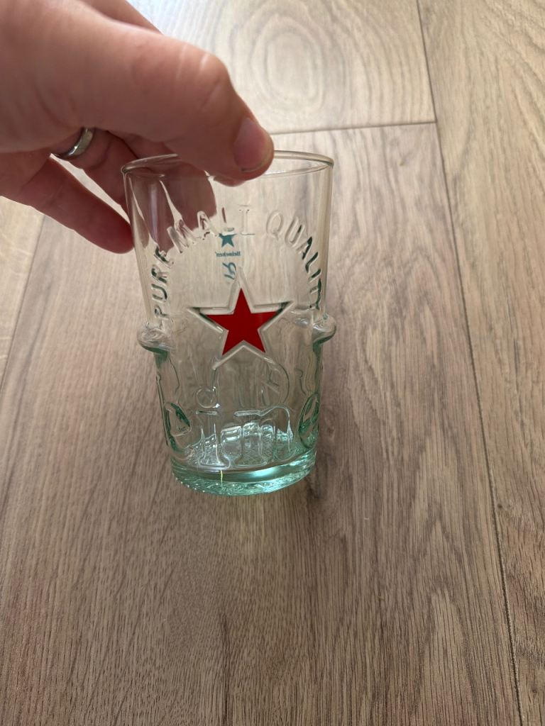 Heineken Branded Glass - Good Condition