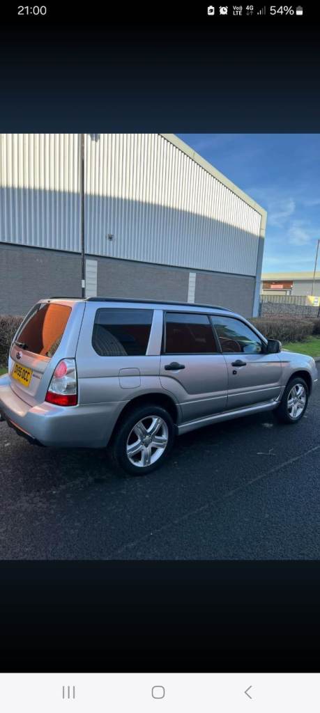Subaru forester breaking