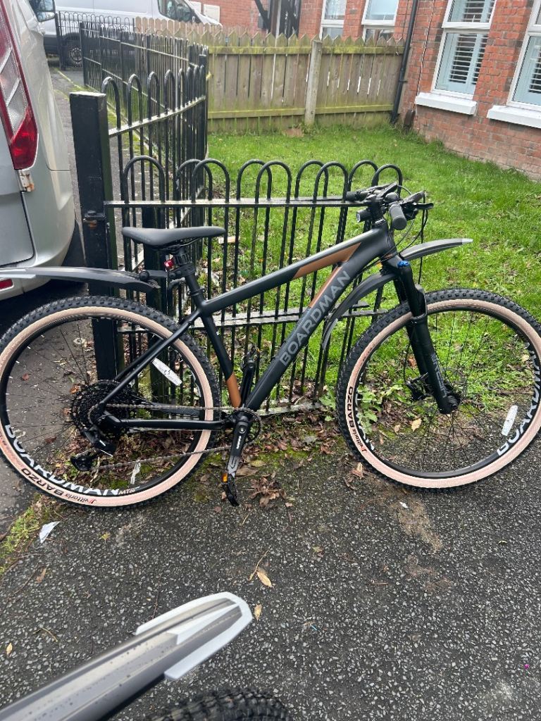 Black Boardman Mountain Bike - Good Condition, Ready to Ride