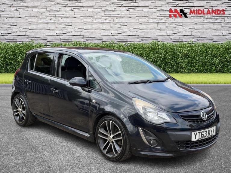 VAUXHALL CORSA 1.4T 16V Black Edition Euro 5 (s/s) 5dr 2013