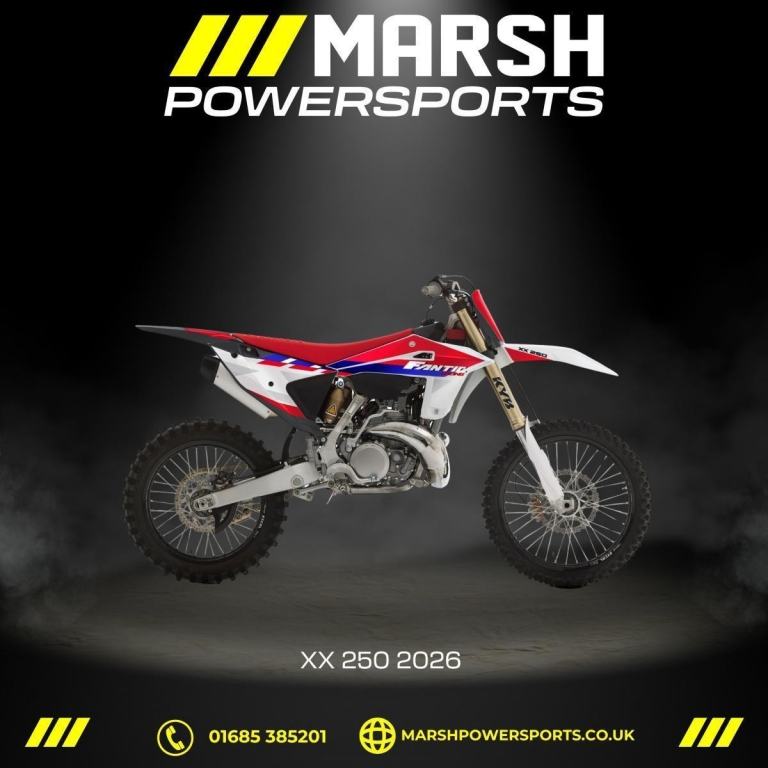 XXF 250 2T MX Race 2026 Model - Fantic Main Dealer - Reserve NOW!