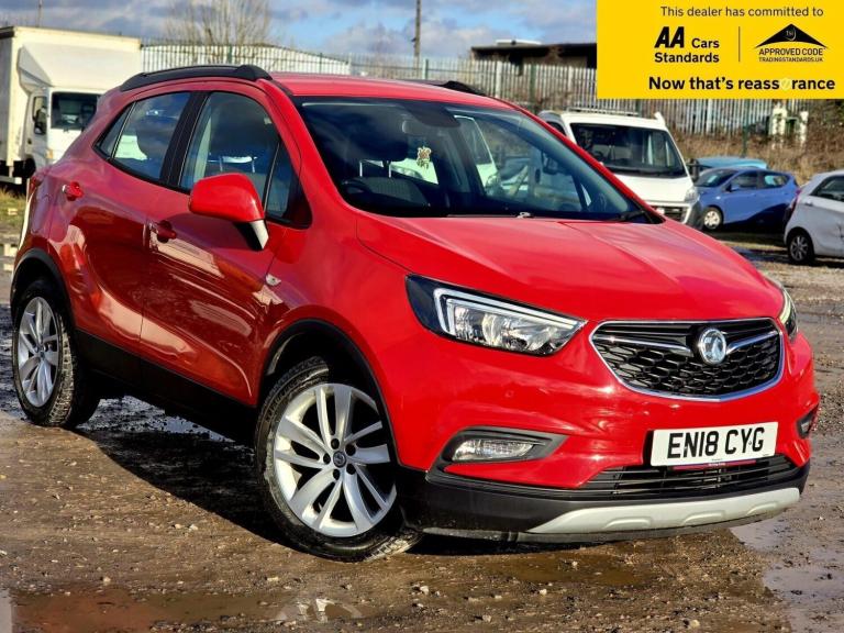 2018 Vauxhall Mokka X 1.4i Turbo Active SUV 5dr Petrol Auto Euro 6 (140 ps) SUV Petrol Automatic