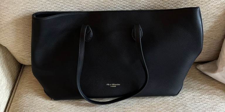 Alice Wheeler Black Kensington Tote Bag Retail Price: £79.95, Available for £35.00