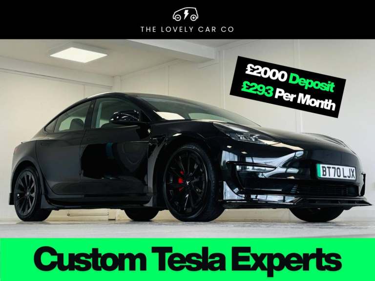 2020 Tesla Model 3 Long Range AWD 4dr Auto SALOON ELECTRIC Automatic