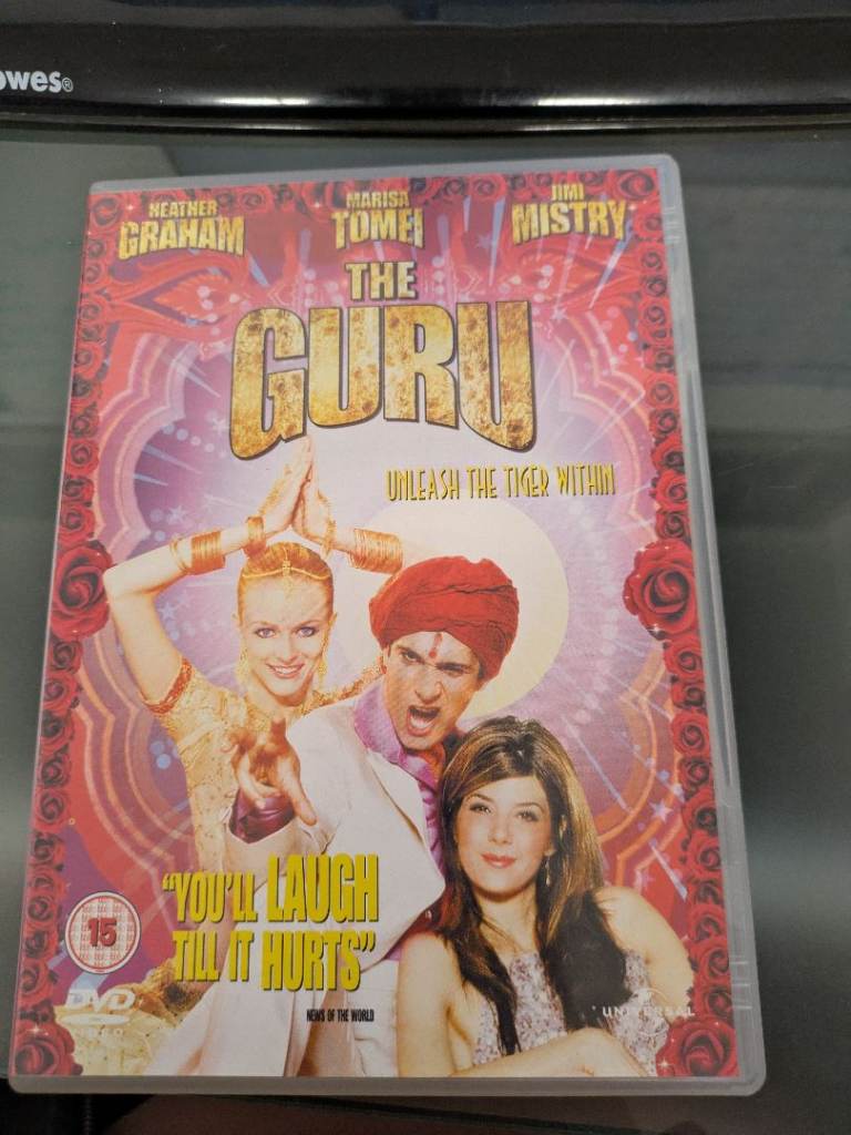 The Guru 2002 Comedy English Bollywood Indian Asian Hindi Film Movie DVD