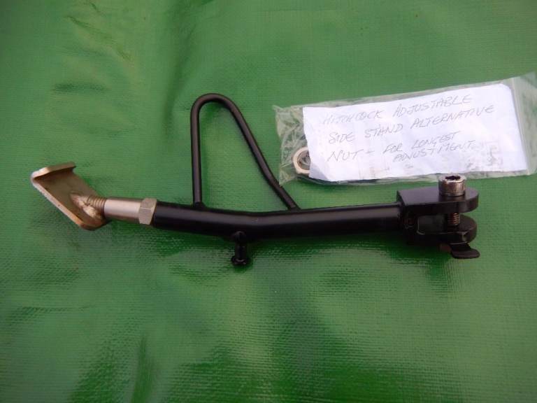 Hitchcock Adjustable Side Stand RE Interceptor/Continental