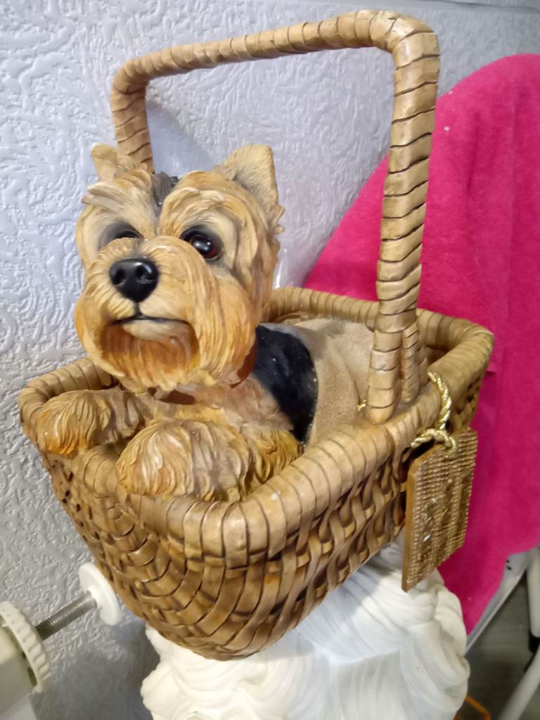 basket with tag saying take me home bargain lovely Xmas gift 