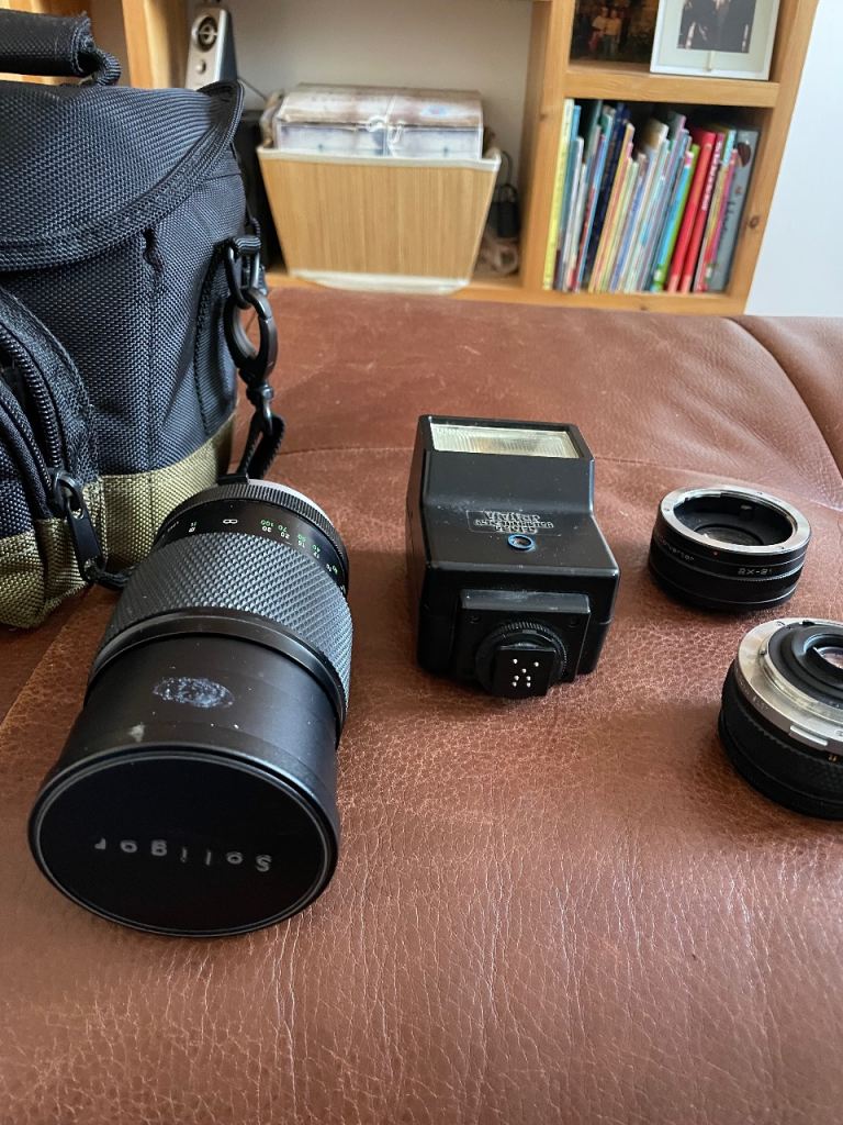 Canon lenses bundle with bag