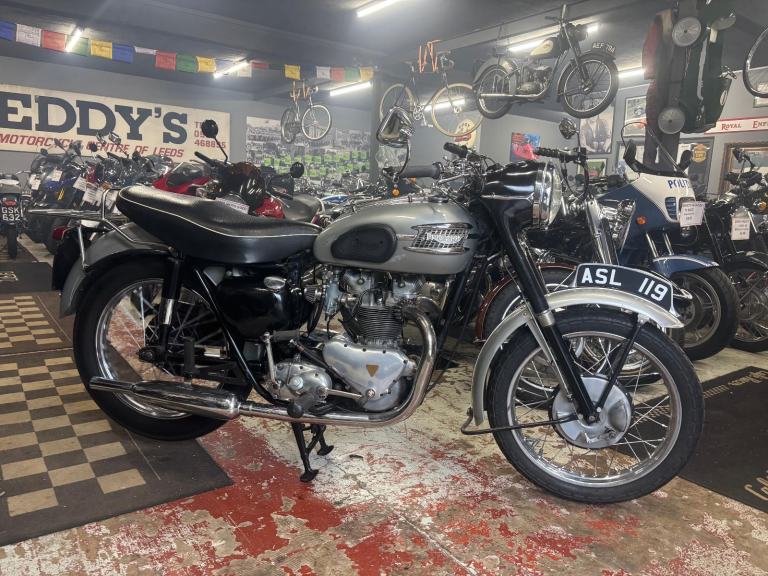 1957 TRIUMPH T100 500CC PRE UNIT MATCHING NUMBERS 