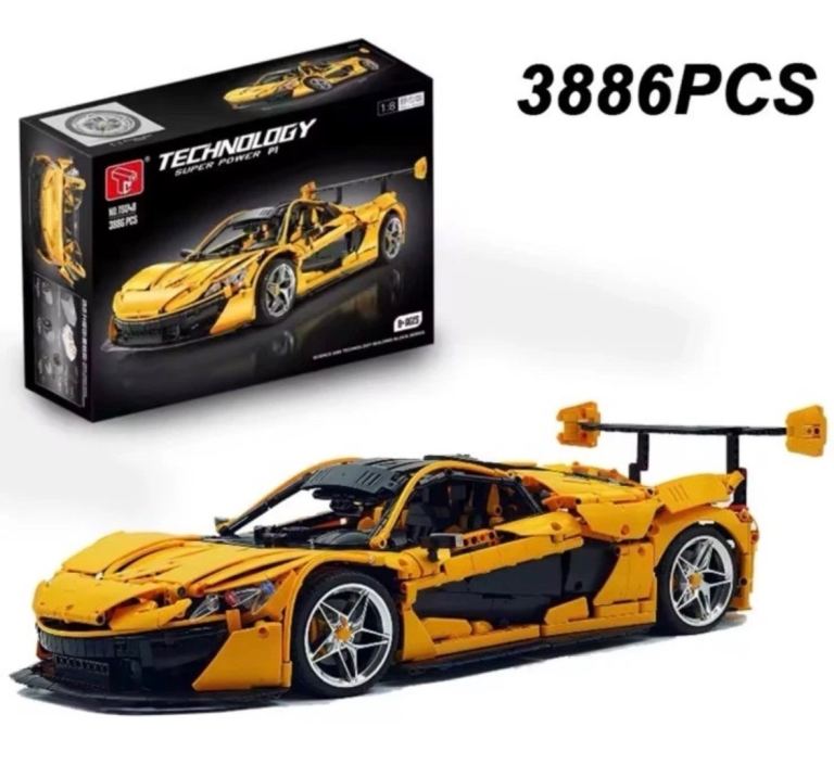 3886 Piece Technology Super Power P1 Car Building Block 