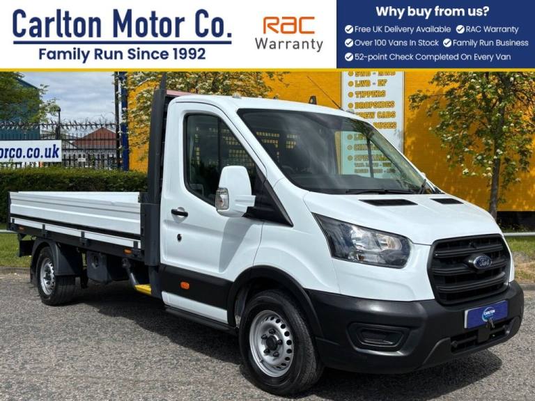 2019 Ford Transit 2.0 350 EcoBlue L3 LWB 12 FT DROPSIDE [ Factory Body ] RWD Euro 6 (s/s) (13 Dro...