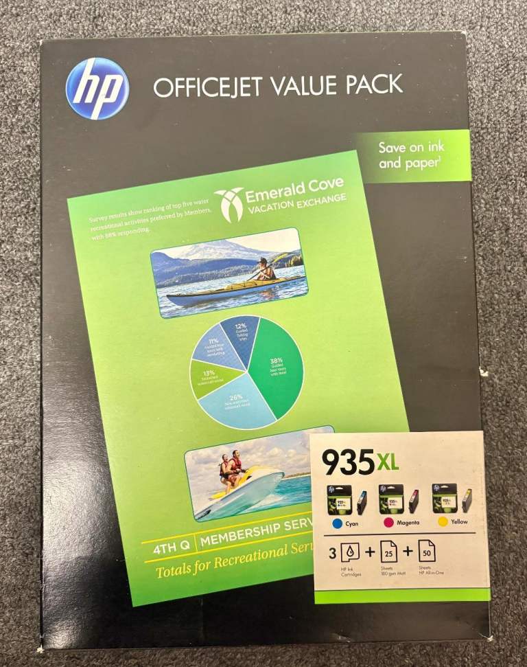 HP OfficeJet Ink Cartridges Value Pack 935XL NEW