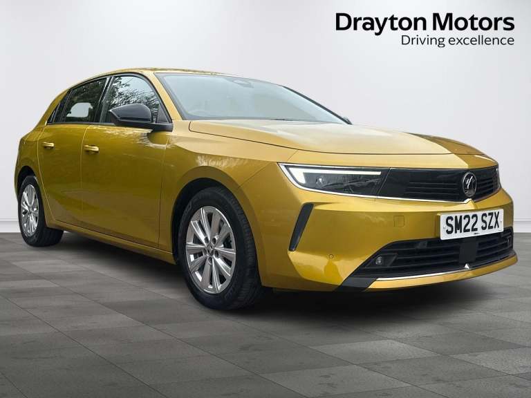 2022 Vauxhall Astra 1.2 Turbo Design Hatchback 5dr Petrol Manual Euro 6 (s/s) (130 ps) HATCHBACK ...