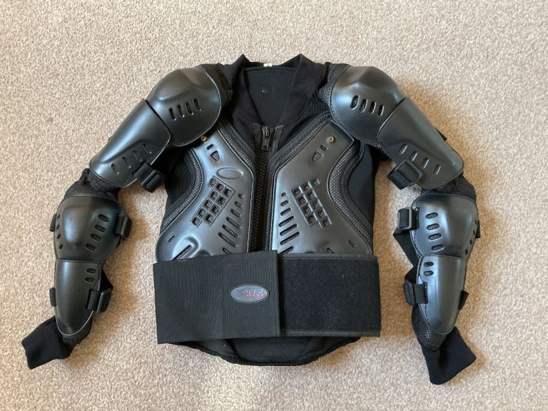 Kids Motocross Full Body Armour Fits Age 7-8 MX Youth Chest Protector QUAD PITBIKE KTM HUSQVARNA
