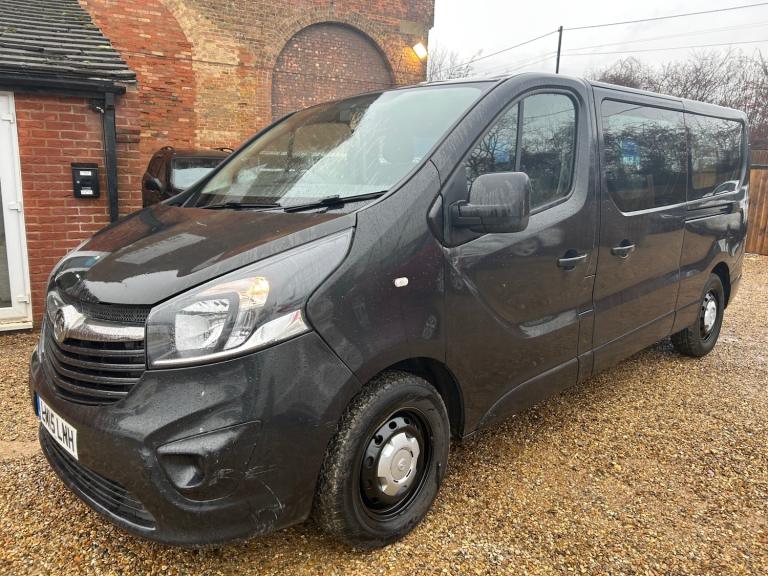 2015 Vauxhall Vivaro 2900 1.6CDTI 115PS H1 Combi 9 Seat MPV Diesel Manual