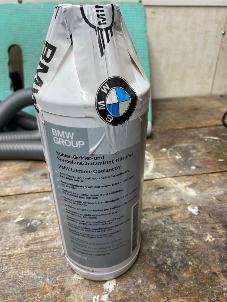 BMW engine coolant