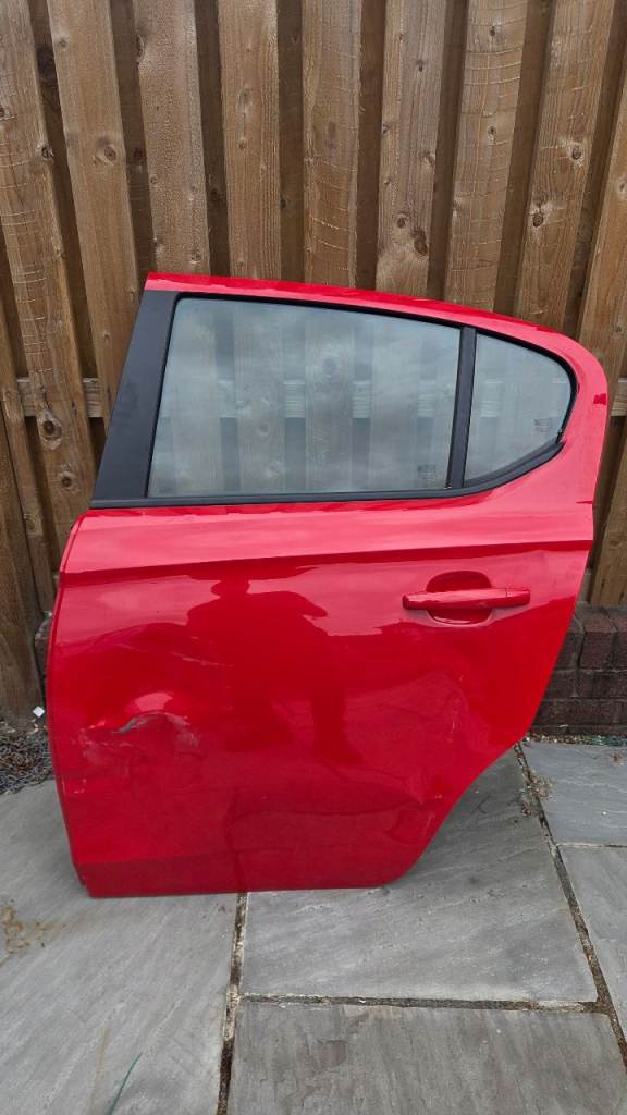 Vauxhall Corsa E Passenger Rear Door Red