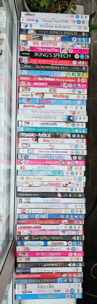 Bundle of DVDs Films. Excellent Condition.