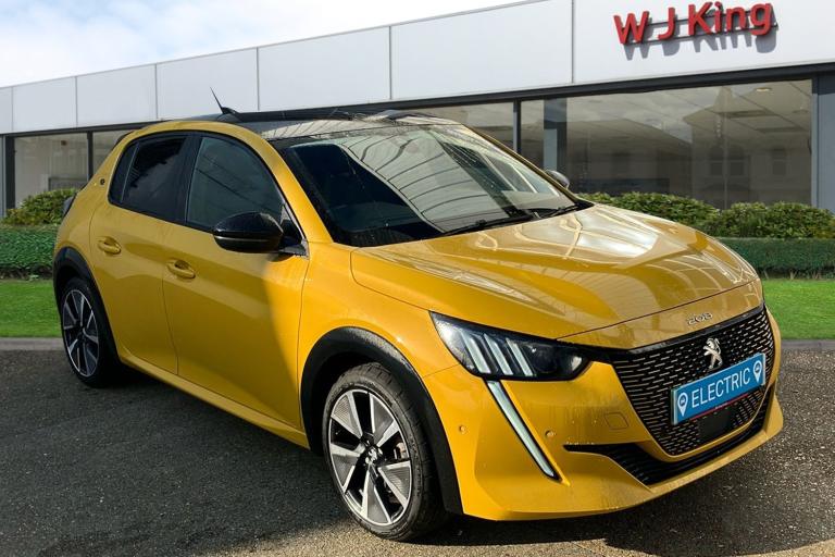  Peugeot E 208 50kwh Gt Hatchback 5dr Electric Auto 136 Ps Electric
