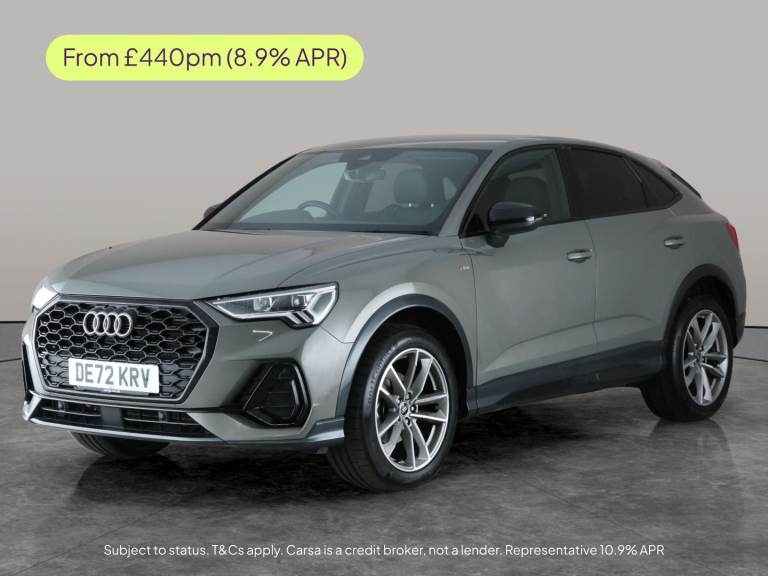 2022 Audi Q3 1.5 TFSI CoD 35 Black Edition Sportback 5dr Petrol S Tronic Euro 6 (s/s) (1 Suv Petr...