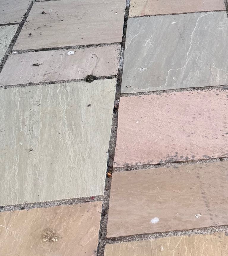 Reclaimed Indian Sandstone Pavers 23m2
