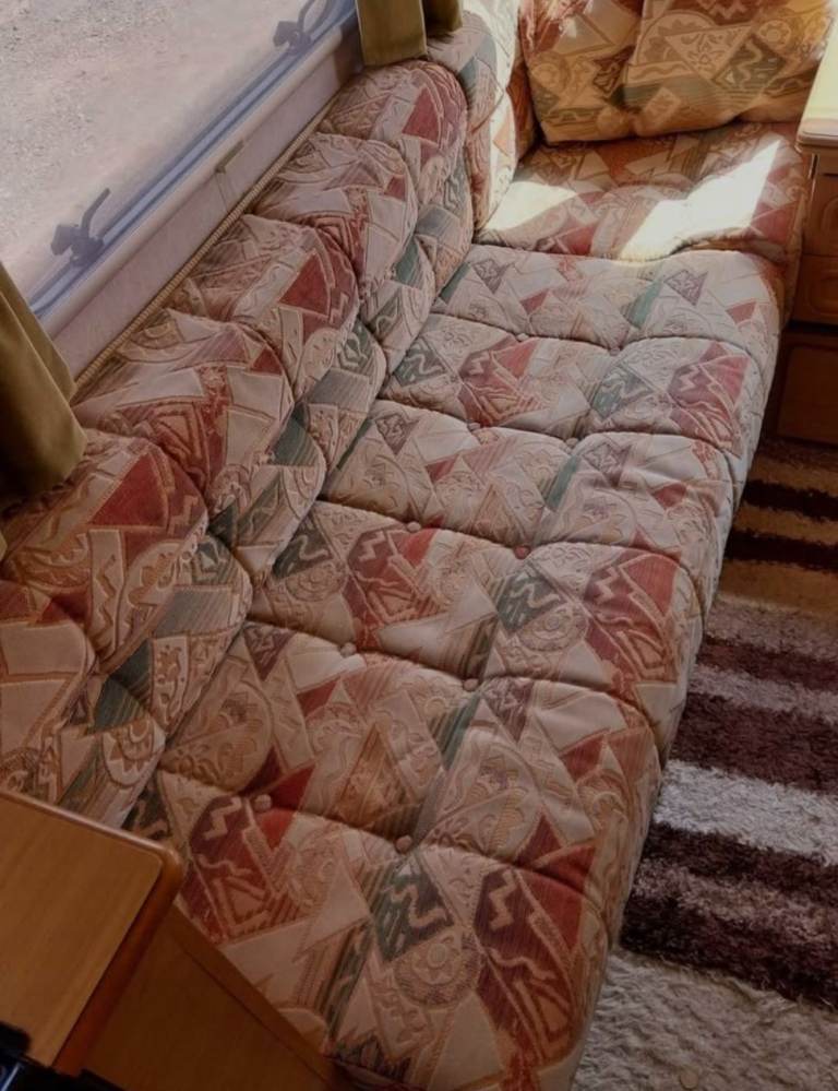 Caravan seat cushions 