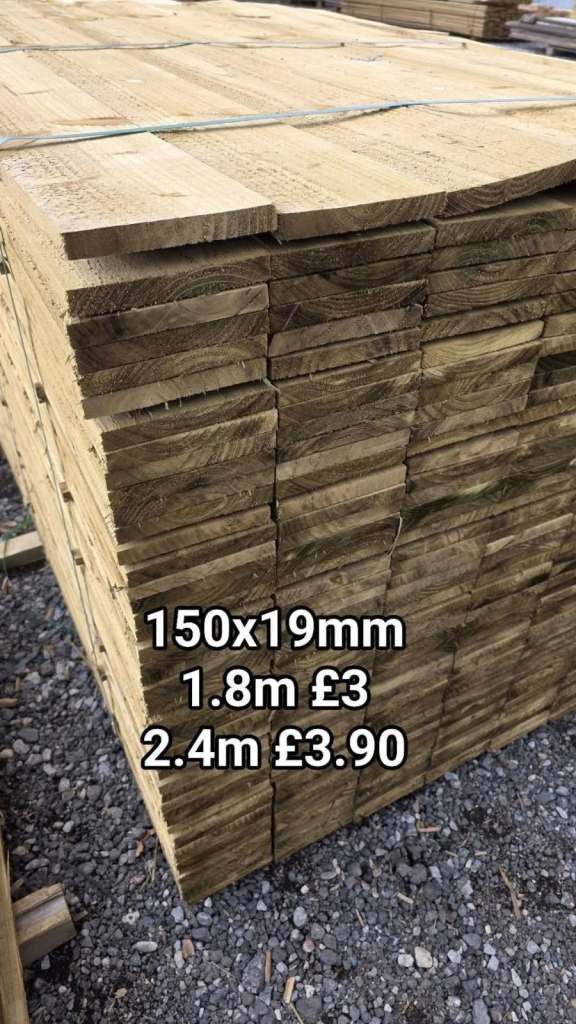 image for TIMBER FENCING MATERIALS 