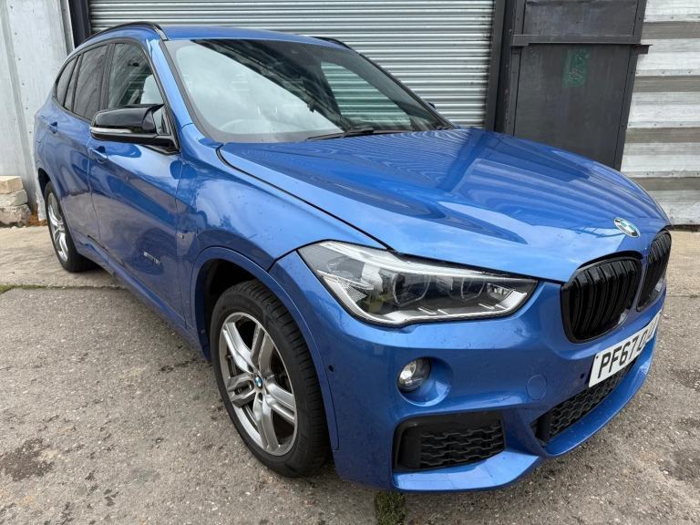 2018 67 REG BMW X1 SDRIVE18I M SPORT AUTO 1.5 TURBO DAMAGED REPAIRABLE SALVAGE