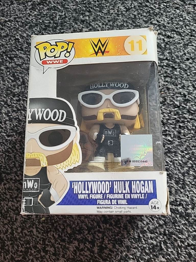 Wwe Wrestling Hollywood Hulk Hogan Pop funko rare collector item 