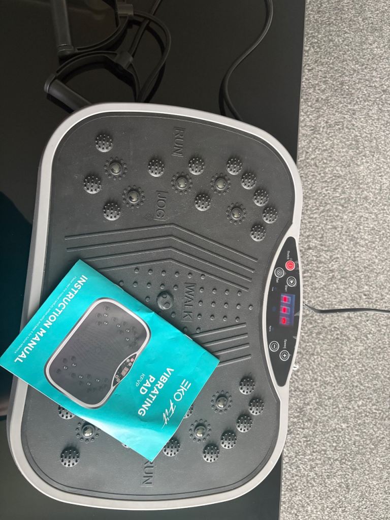 EXO FIT Vibration Plate – Perfect Condition with Manual