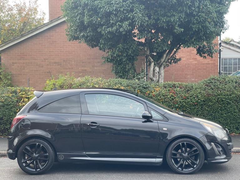 2013 VAUXHALL CORSA 1.4T BLACK EDITION**HPI CLEAR - LONG MOT - IDEAL FIRST CAR**