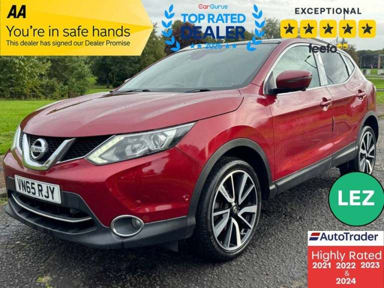 2015 Nissan Qashqai 1.5 dCi Tekna SUV 5dr Diesel Manual 2WD Euro 6 (s/s) (110 ps) HATCHBACK Diese...