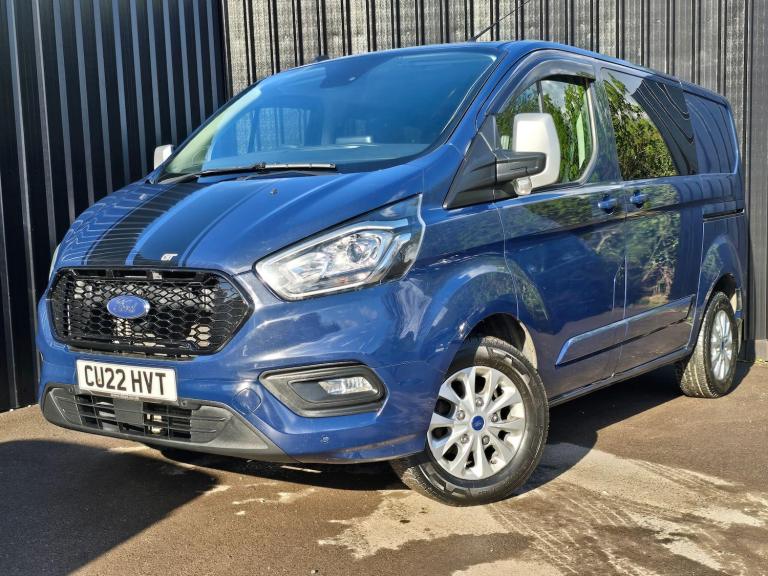 2022 Ford Transit Custom 2.0 300 EcoBlue Limited Crew Van Double Cab 5dr Diesel Manual L1 H1 Euro...